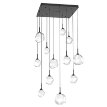 Art Twisted Square Chandelier