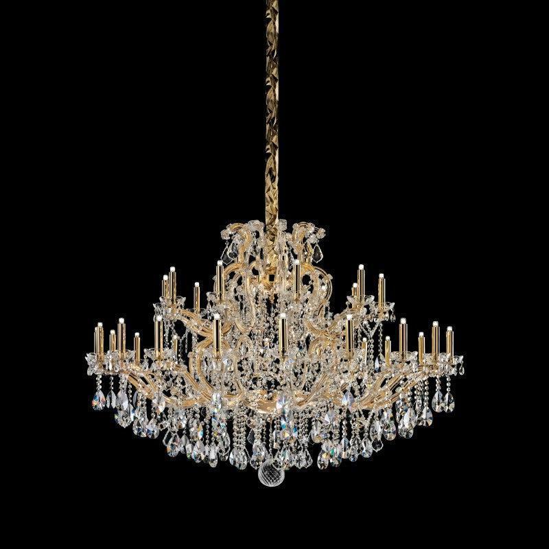 Classical Maria Theresa 15-60 Light Crystal Glass Chandelier Main image