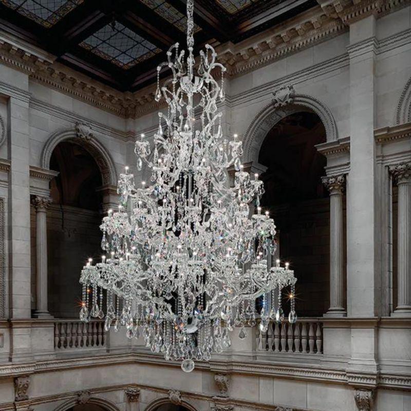 Classical Maria Theresa 35/65 Light Crystal Glass Chandelier Secondary image