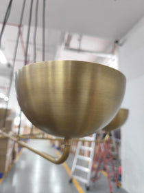 Callisto Brass Chandelier