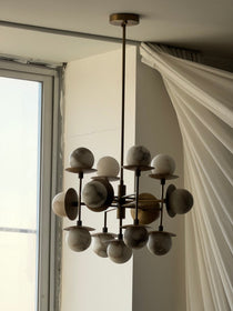 Elegant Cara Alabaster Chandelier - CasaraHouse