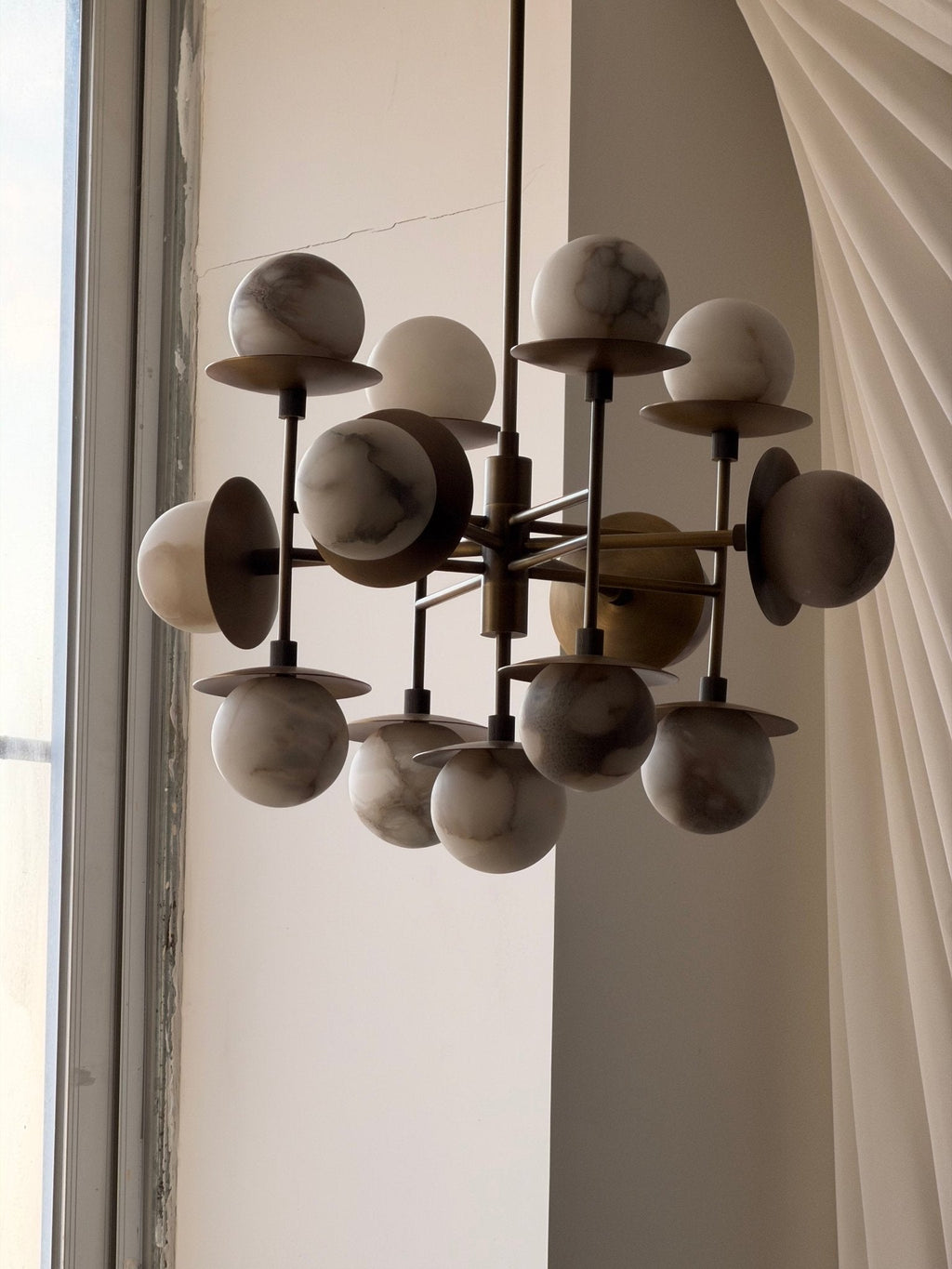 Elegant Cara Alabaster Chandelier - CasaraHouse