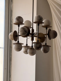 Elegant Cara Alabaster Chandelier - CasaraHouse