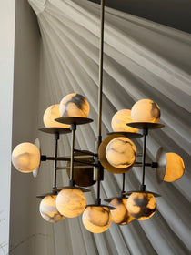 Elegant Cara Alabaster Chandelier - CasaraHouse