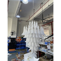 Caramello Murano Glass Petal Chandelier