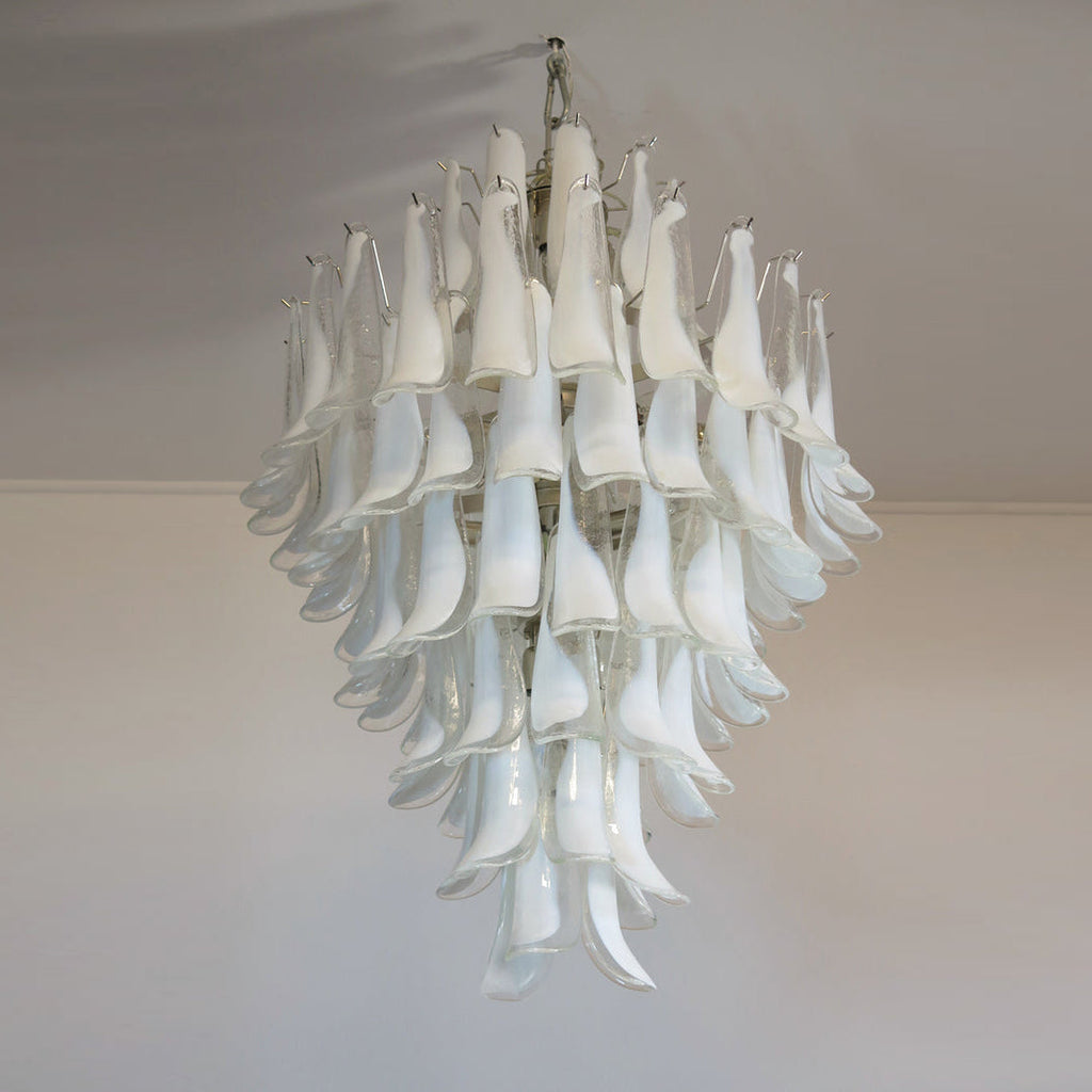 Caramello Murano Glass Petal Chandelier