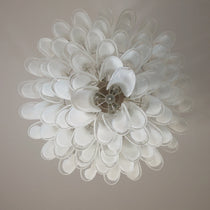Caramello Murano Glass Petal Chandelier