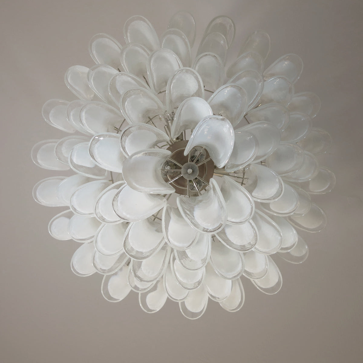 Caramello Murano Glass Petal Chandelier