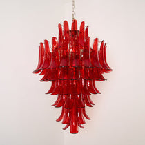 Caramello Murano Glass Petal Chandelier