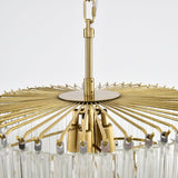 Transparent Twisting Raindrop Chandelier - CasaraHouse