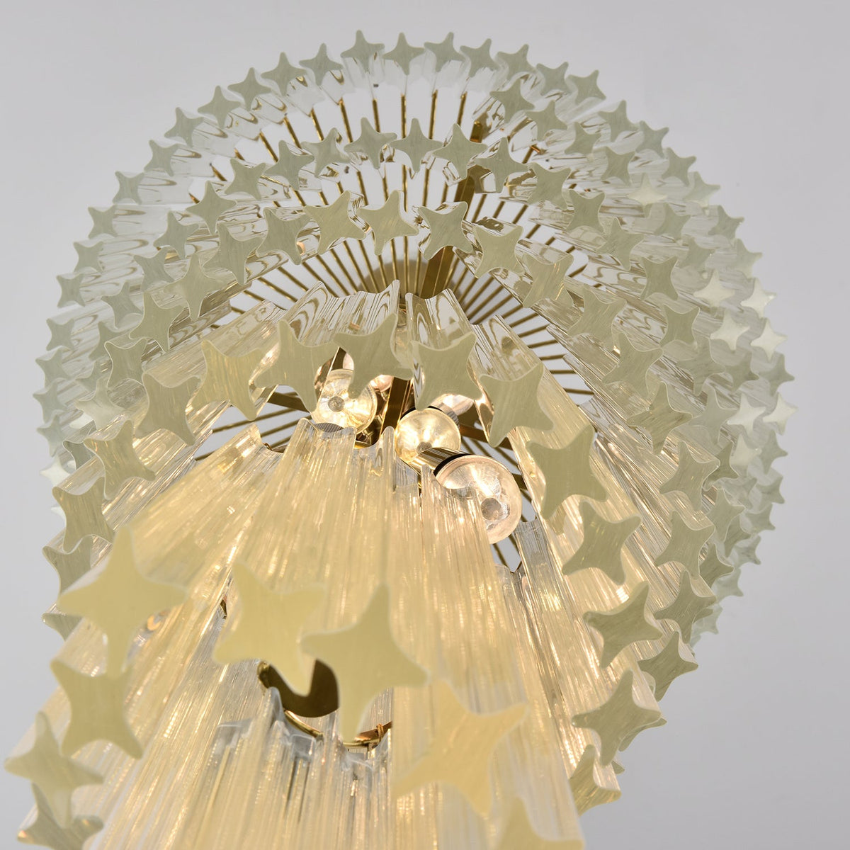 Crystal Spiral Wave Chandelier - CasaraHouse