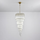 Transparent Twisting Raindrop Chandelier - CasaraHouse