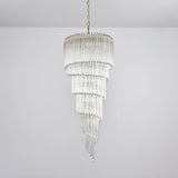 Crystal Spiral Wave Chandelier - CasaraHouse