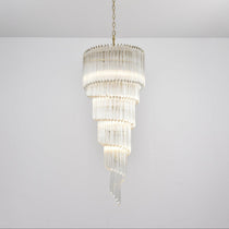 Cascada Spiral Clear Chandelier