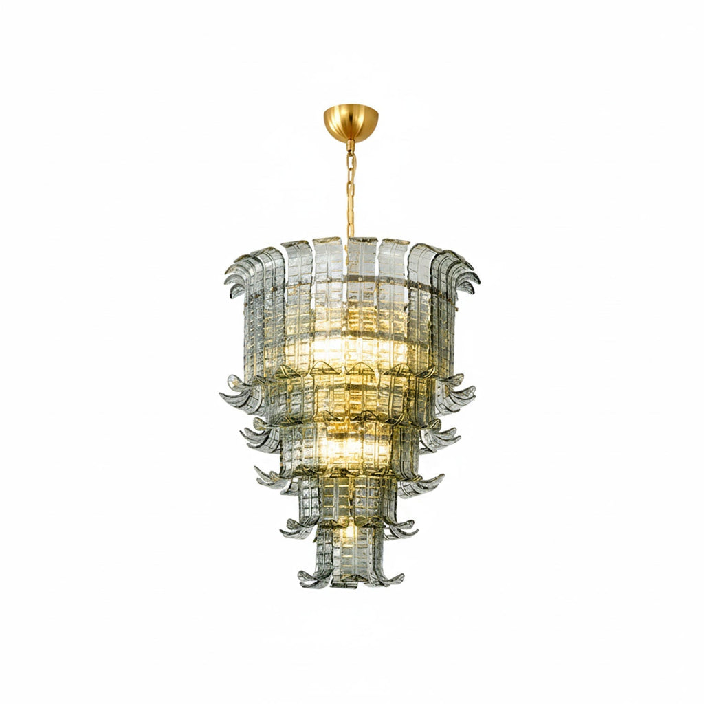 Cascade Murano Glass Chandelier