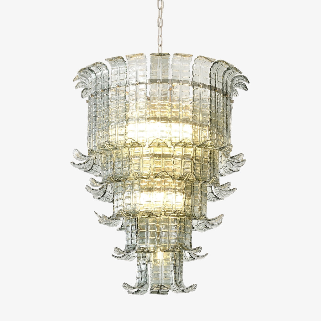Cascade Murano Glass Chandelier
