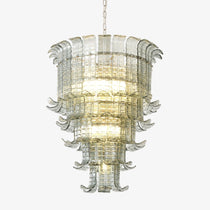 Cascade Murano Glass Chandelier