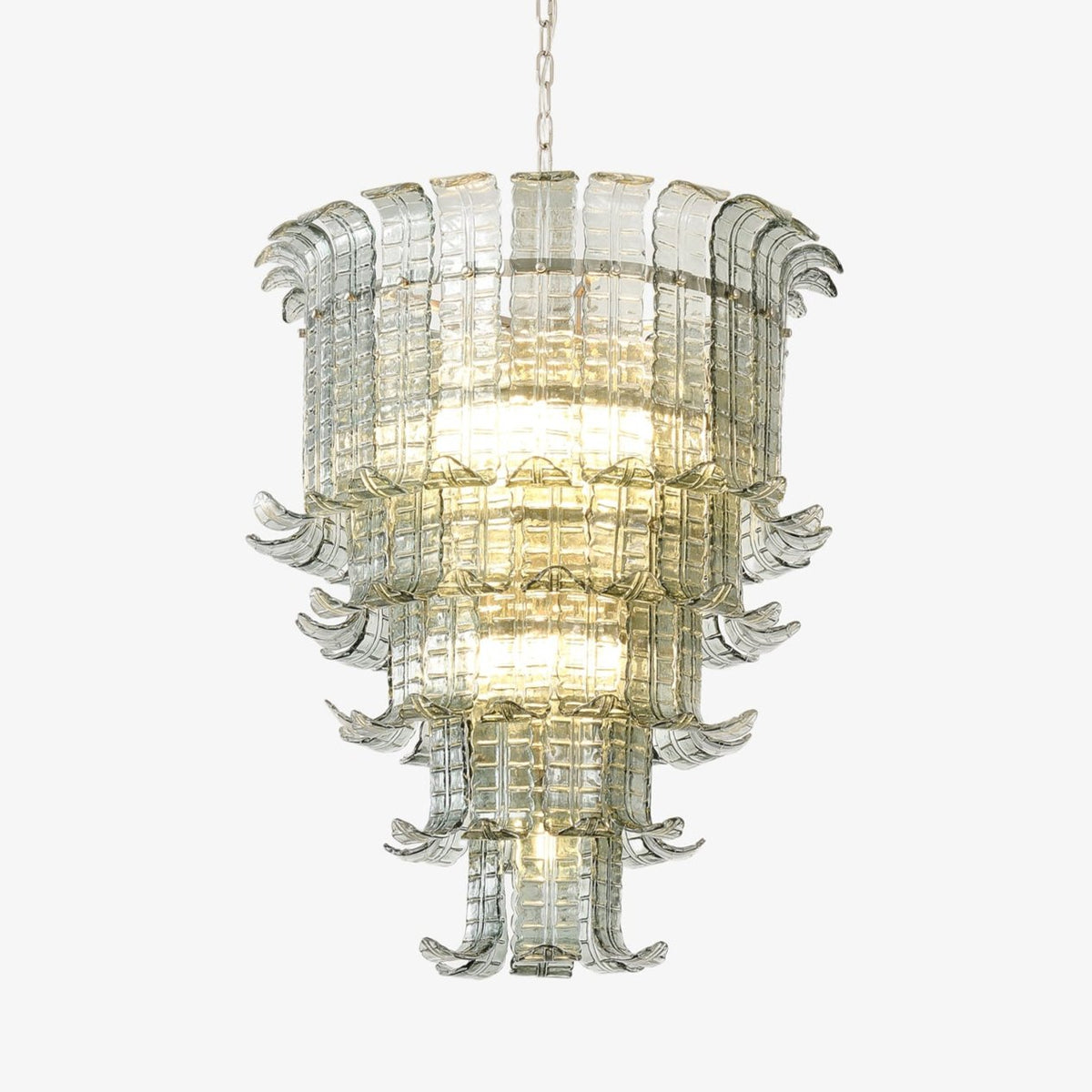 Cascade Murano Glass Chandelier