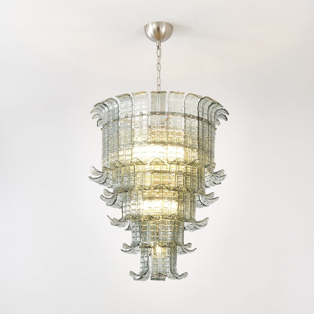 Cascade Murano Glass Chandelier