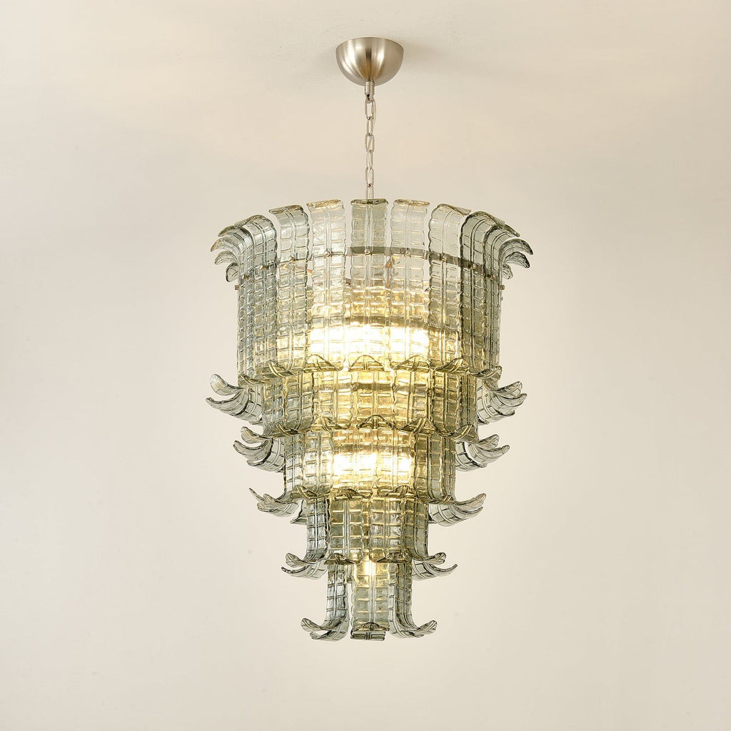 Cascade Murano Glass Chandelier