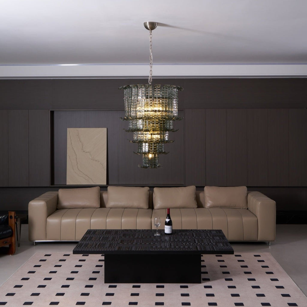Cascade Murano Glass Chandelier