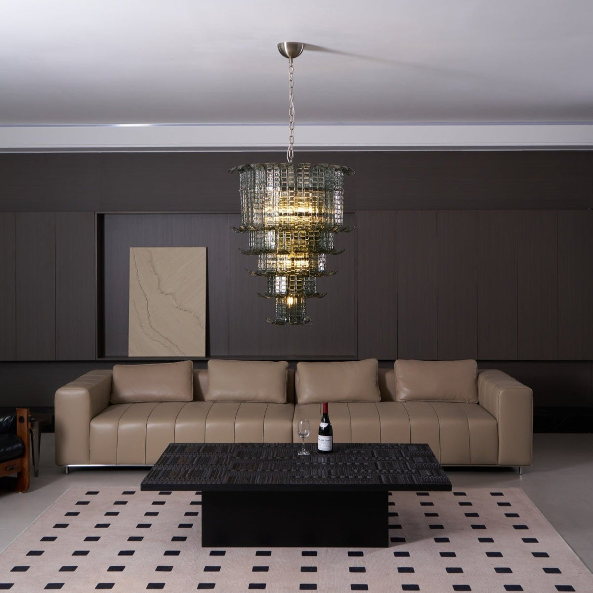 Cascade Murano Glass Chandelier