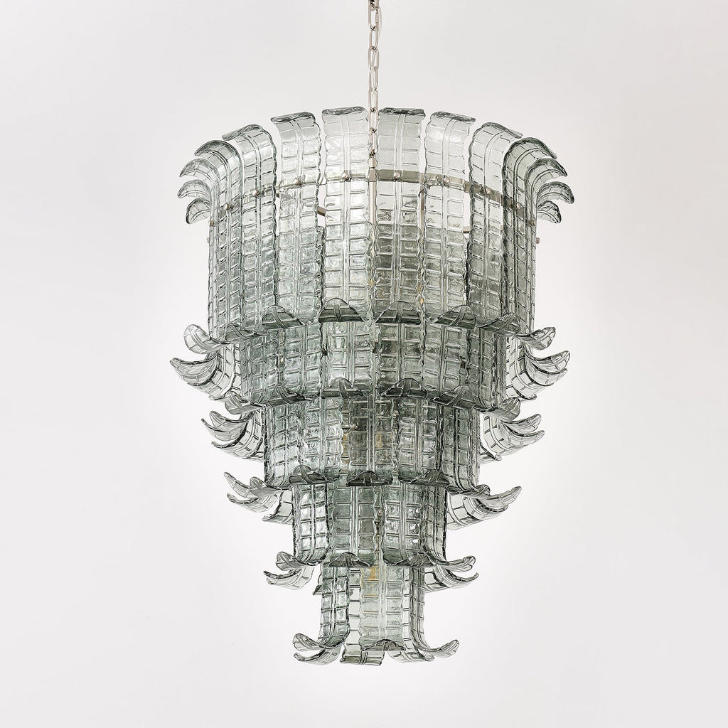 Cascade Murano Glass Chandelier