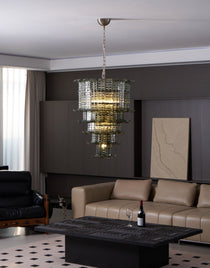 Cascade Murano Glass Chandelier