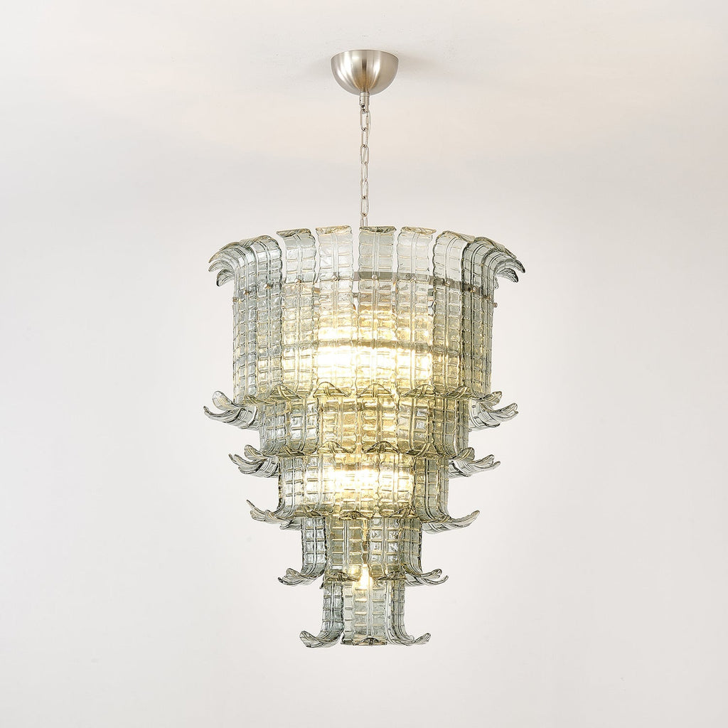 Cascade Murano Glass Chandelier