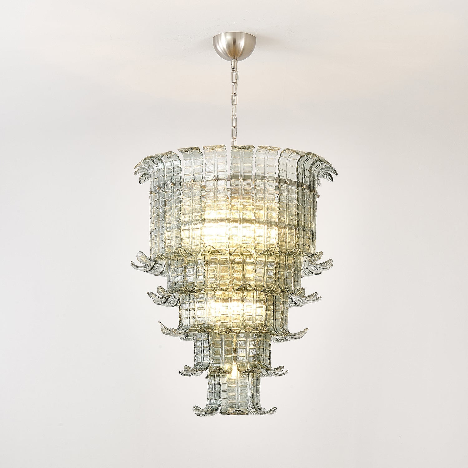Cascade Murano Glass Chandelier