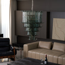 Cascade Murano Glass Chandelier