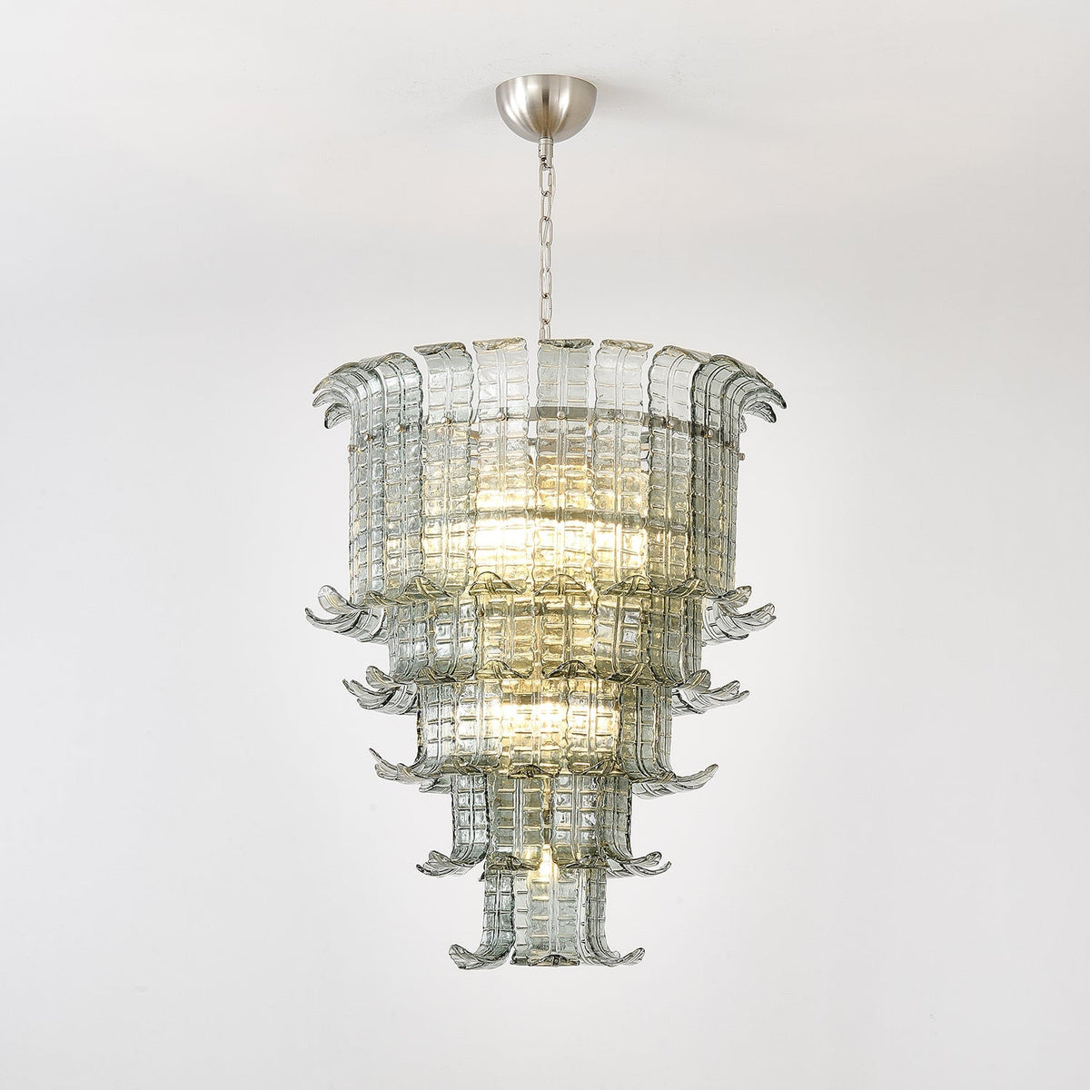 Cascade Murano Glass Chandelier
