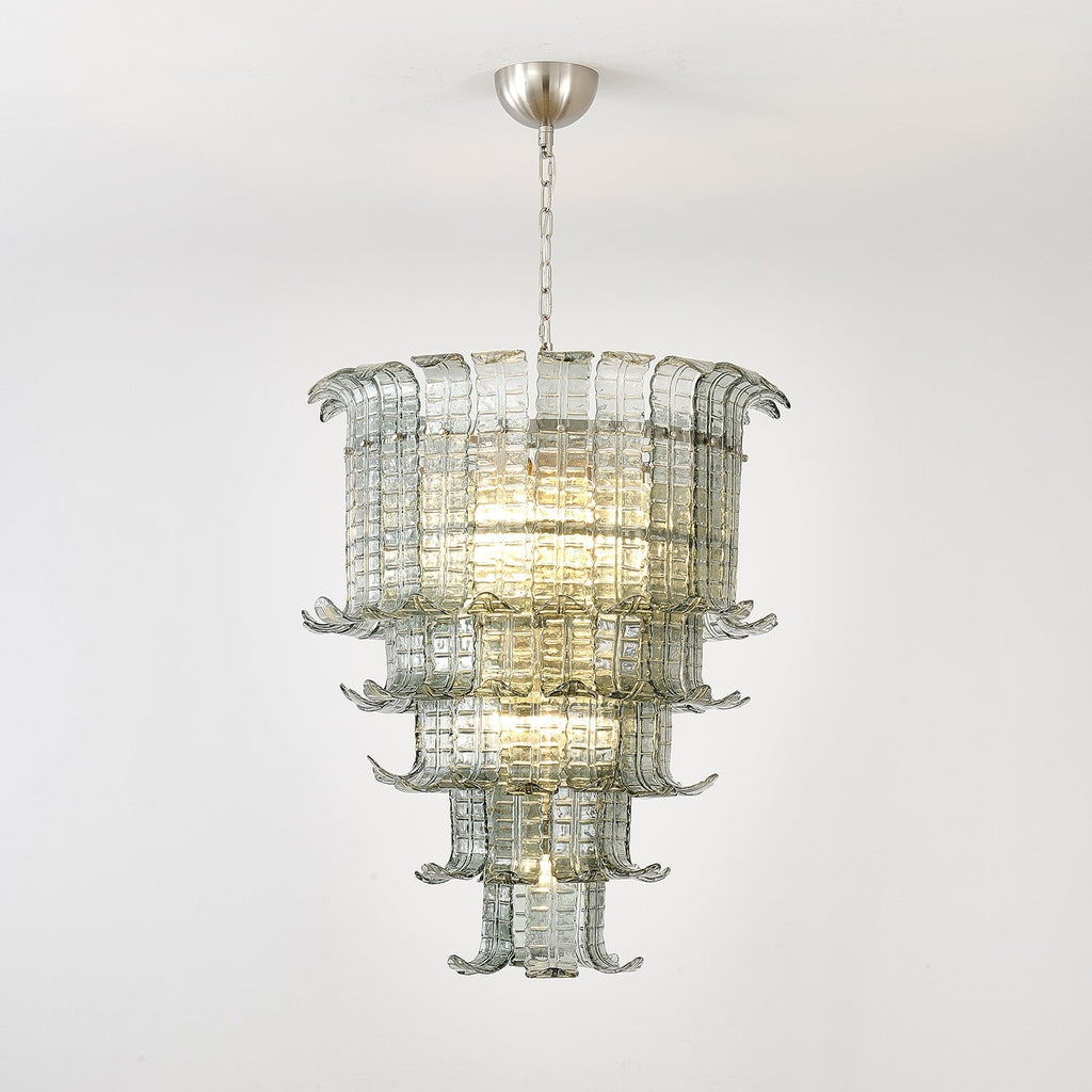 Cascade Murano Glass Chandelier
