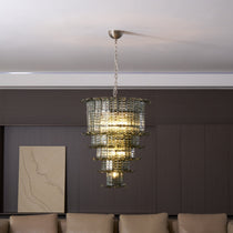 Cascade Murano Glass Chandelier