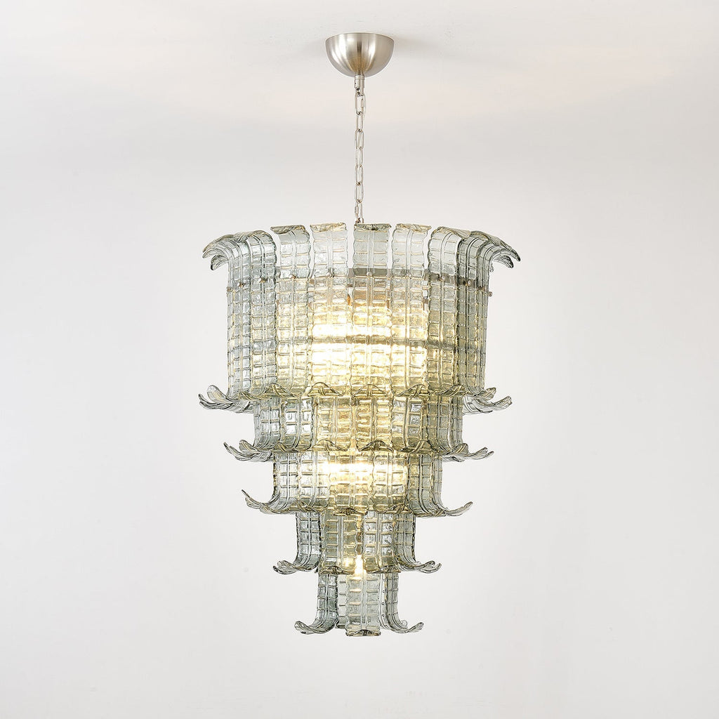Cascade Murano Glass Chandelier