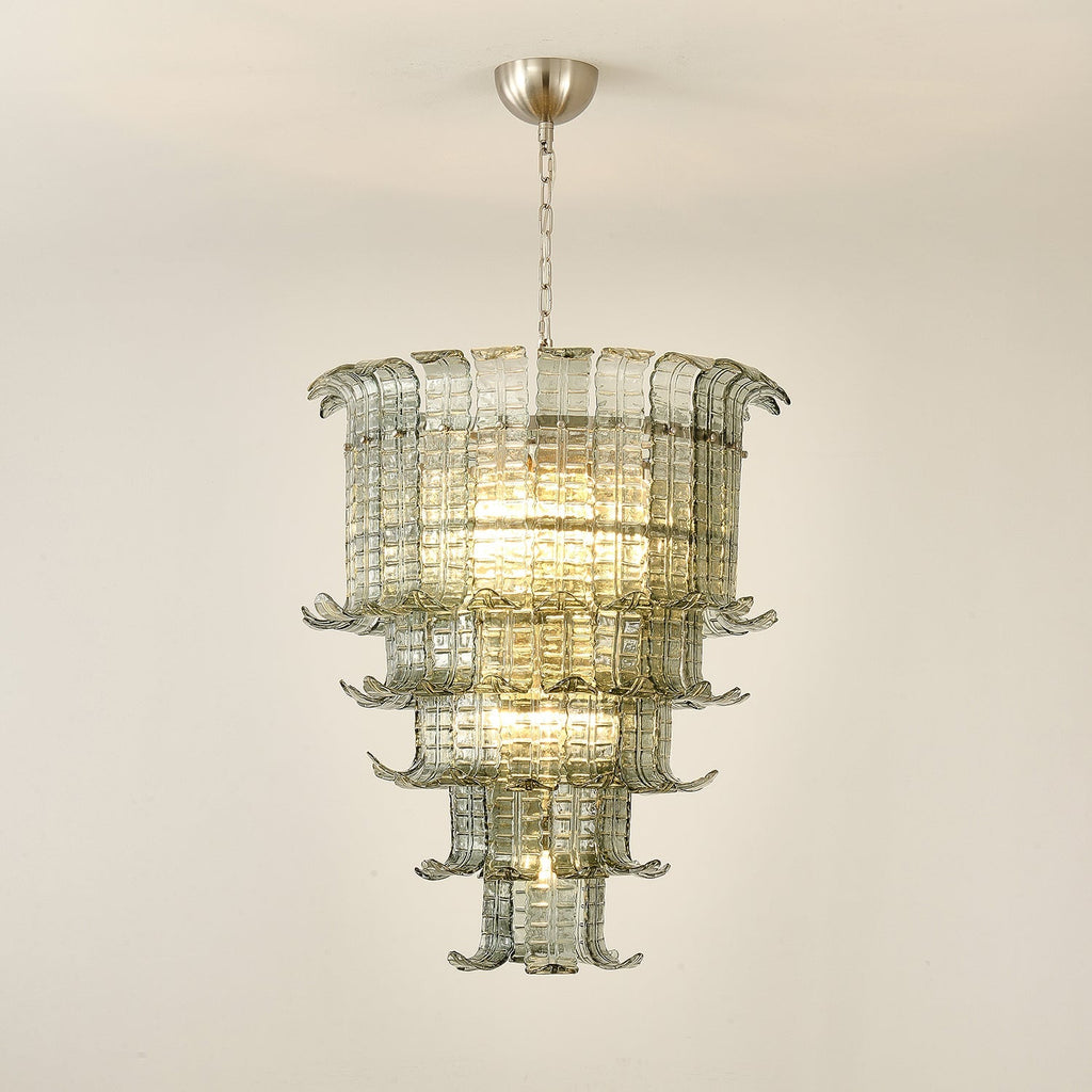 Cascade Murano Glass Chandelier