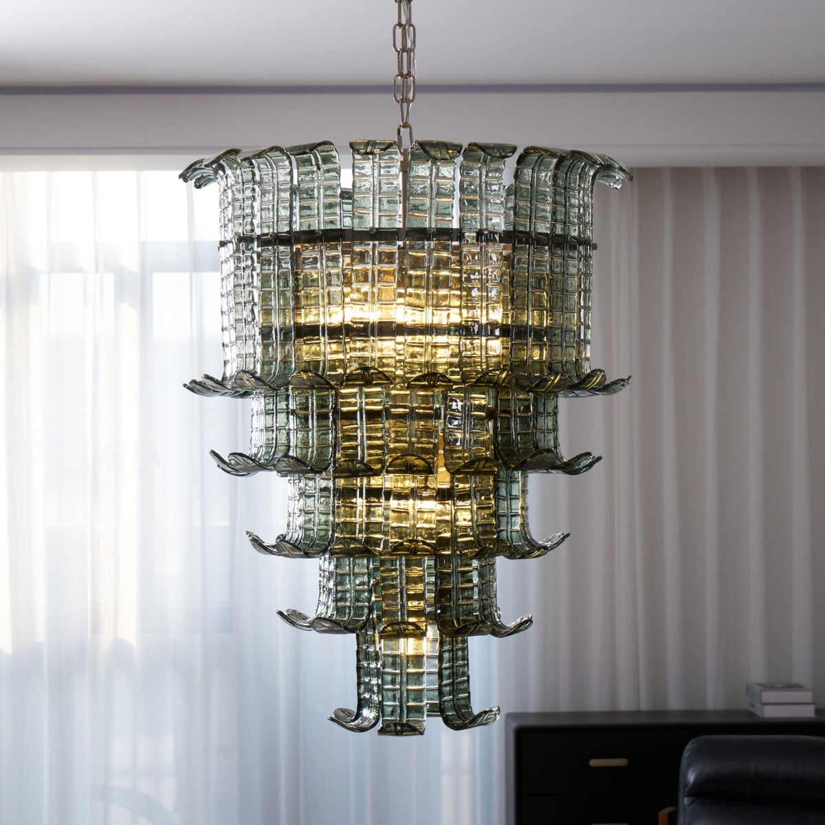 Cascade Murano Glass Chandelier Main image