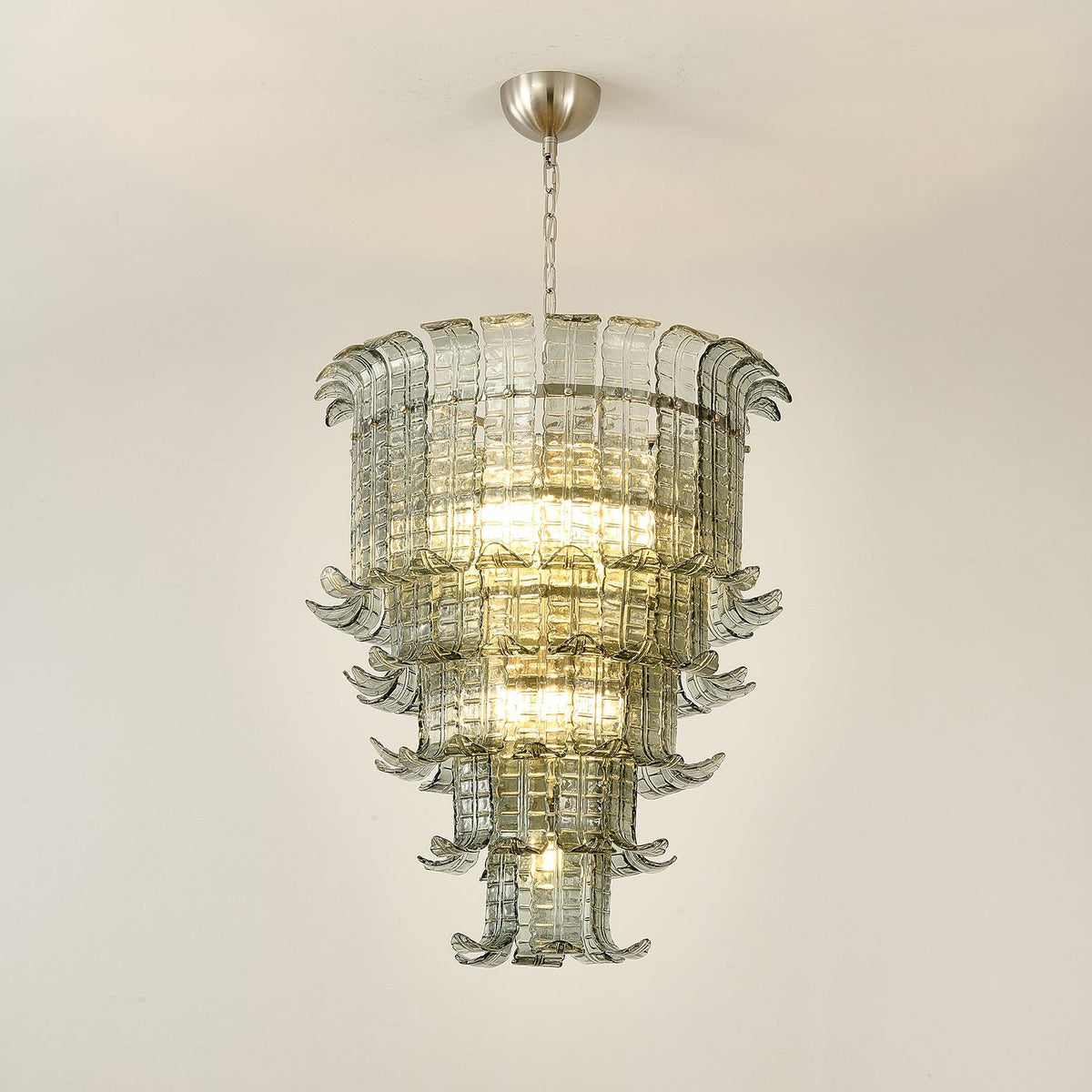 Cascade Murano Glass Chandelier