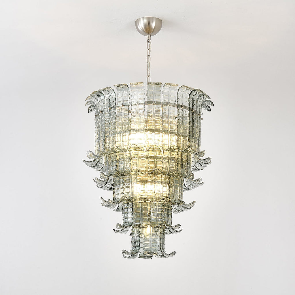 Cascade Murano Glass Chandelier