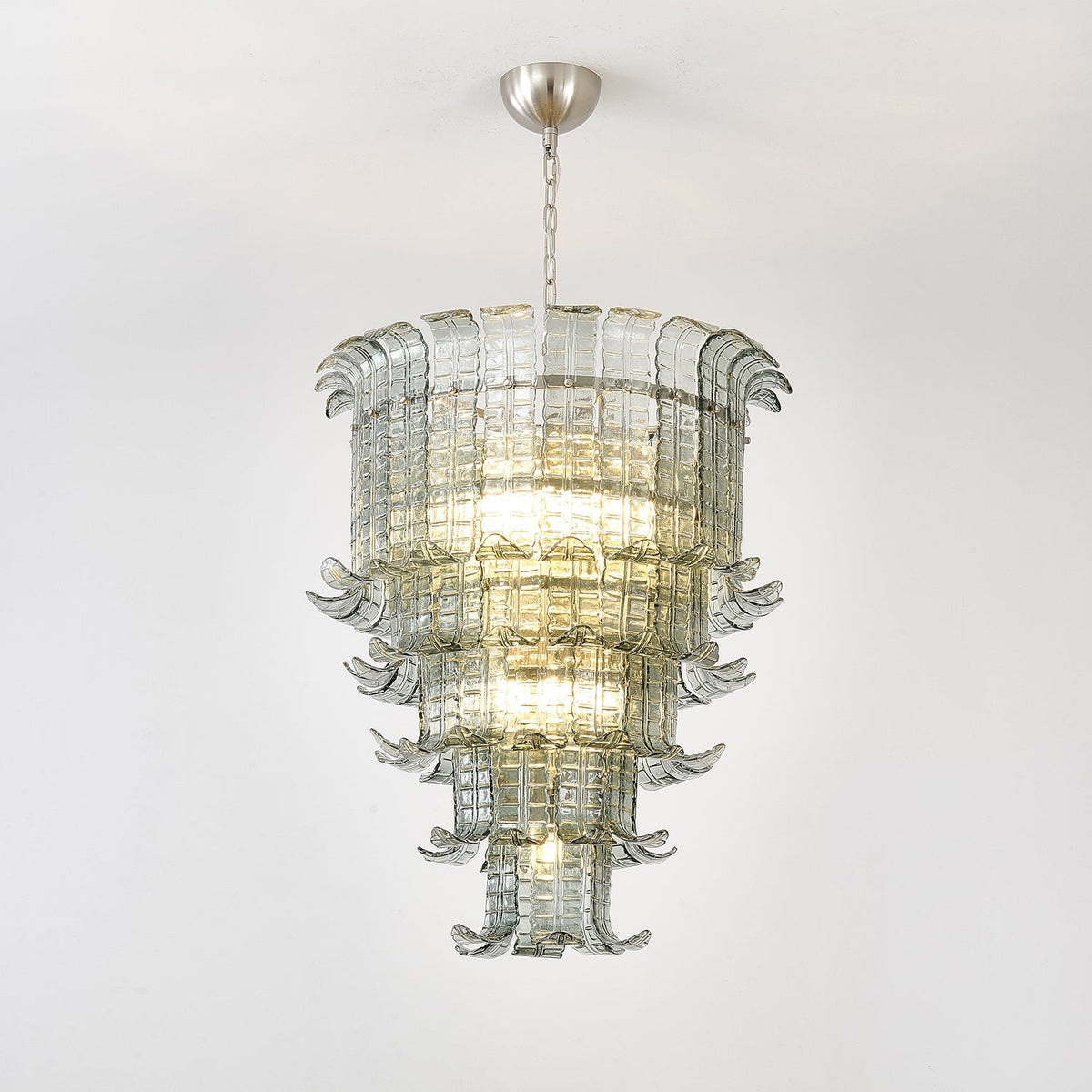 Cascade Murano Glass Chandelier