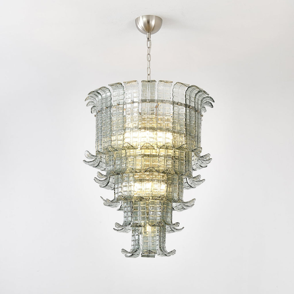 Cascade Murano Glass Chandelier