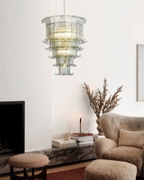 Cascade Murano Glass Chandelier