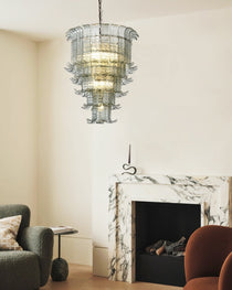 Cascade Murano Glass Chandelier