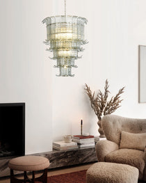 Cascade Murano Glass Chandelier