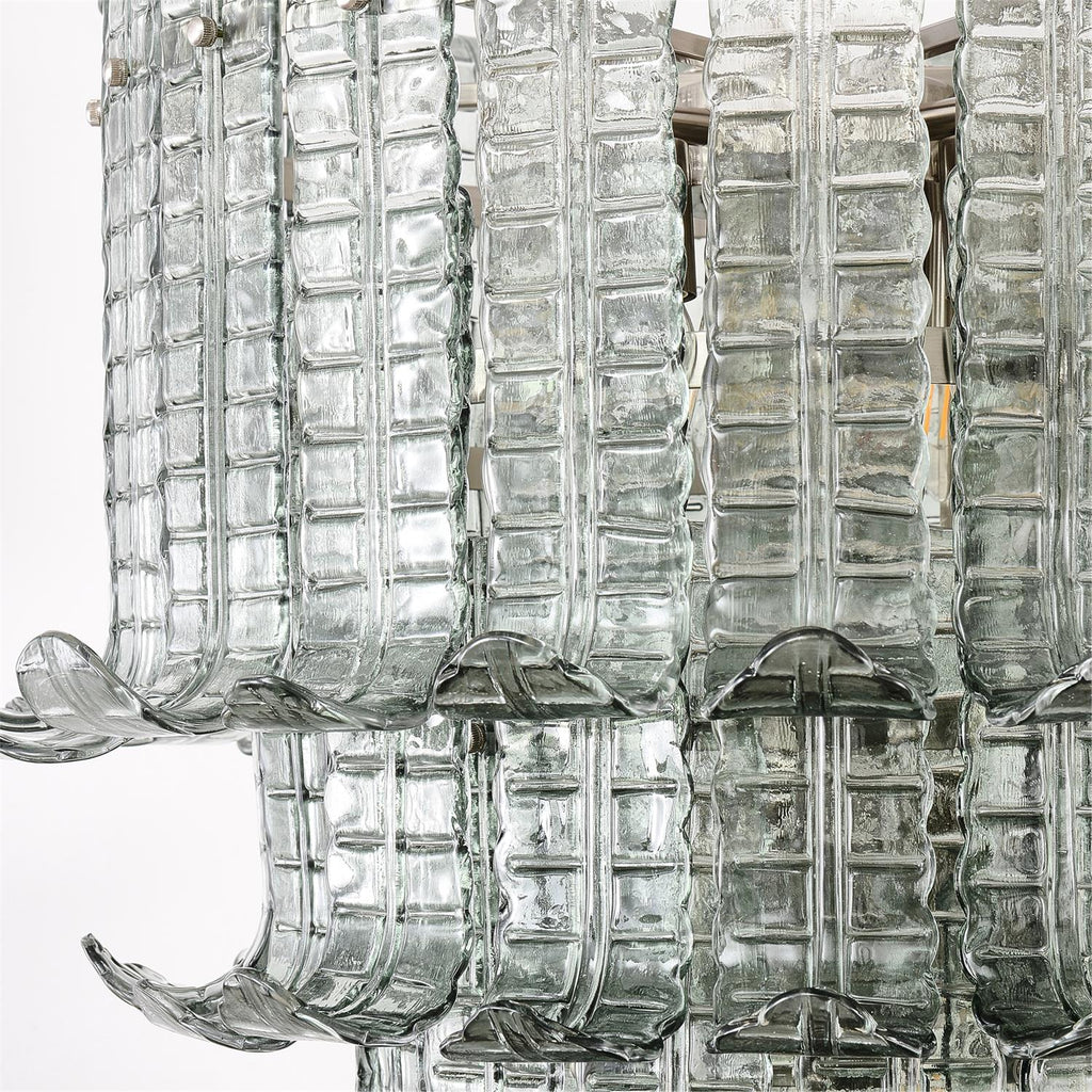 Cascade Murano Glass Chandelier