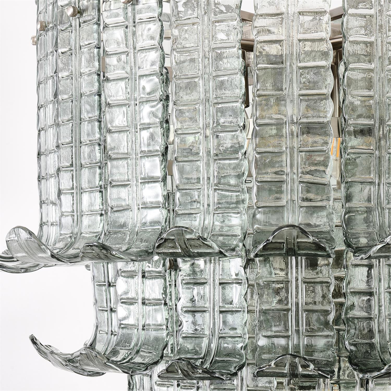 Cascade Murano Glass Chandelier