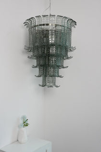 Cascade Murano Glass Chandelier