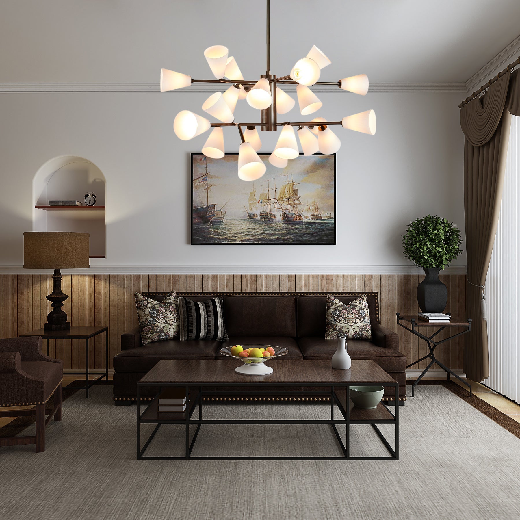 Designer Cassius Chandelier - CasaraHouse