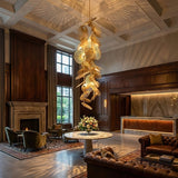 Luxury Cattail Leaf Chandelier - CasaraHouse