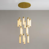 Luminous Alabaster Waterfall Chandelier - CasaraHouse
